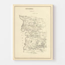 Vintage Map of Haverhill, New Hampshire 1892