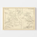 Vintage Map of Alexandria, New Hampshire 1892