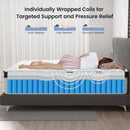 10 Inch Hybrid Full Size Memory Foam Pocket Spring Mattress