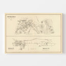 Vintage Map of Bethlehem, New Hampshire 1892