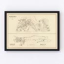 Vintage Map of Bethlehem, New Hampshire 1892