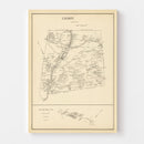 Vintage Map of Lisbon, New Hampshire 1892