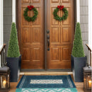 Topiary Tree Plant Potted Trees Decorations For Indoor Living Room Outdoor Tree Artificial Boxwood 120cm 2pcs/set