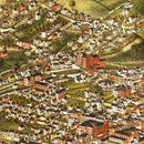 Vintage Map of North Adams, Massachusetts 1881