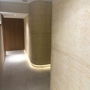 Flexible 3D Stone Wall Panels - <b>GRANDE TRAVERTINO</b> - Box of 6 panels (47.2" x 23.6") <b>46.5 sqft</b> coverage | DECKO Flexistone