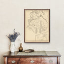 Vintage Map of Gilford, New Hampshire 1892