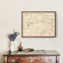 Vintage Map of Effingham, New Hampshire 1892