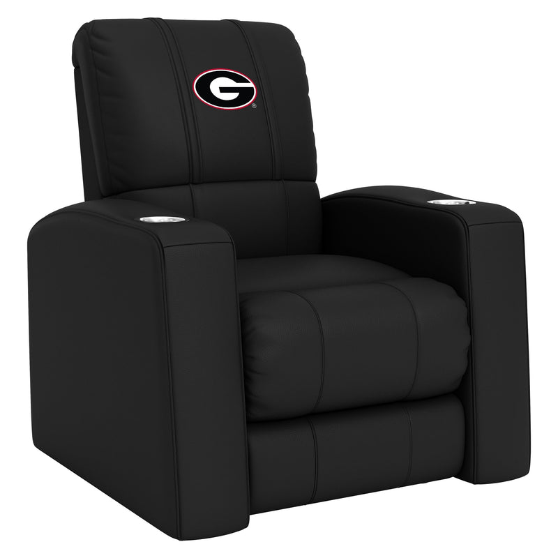 Relax Home Theater Recliner with Georgia Bulldogs Logo