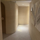 Flexible 3D Stone Wall Panels - <b>GRANDE TRAVERTINO</b> - Box of 6 panels (47.2" x 23.6") <b>46.5 sqft</b> coverage | DECKO Flexistone