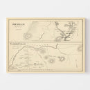 Vintage Map of Berlin, New Hampshire 1892