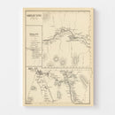 Vintage Map of Milan, New Hampshire 1892