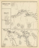Vintage Map of Milan, New Hampshire 1892