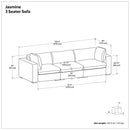 Jasmine - Handcrafted Sofa