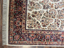 Karastan Rug 8' 8" x 12', Ivory Sarouk