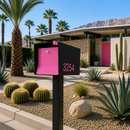 Uptown Box-2.0 in TEXTURED MATT JET BLACK - Modern Mailbox