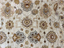 Peshawar Rug 8x10, Oushak Rug, Neutral Colors Hand Knotted Farmhouse Rug