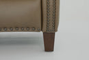 Melrose - Recliner Push Thru The Arm - Cashmere-Taupe