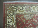6' X 9' Vintage Handmade Indian Floral Oriental Wool Rug Veg Dyes Nice