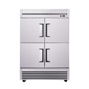 54-Inch 49 Cu.Ft Commercial 6-Shelves Stainless Steel Reach-In Freezer (SAK10247)