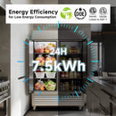 54-Inch Commercial 49 Cu.Ft 2-Door WiFi Refrigerator With Smart App Control (SAK10438)