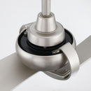 54" Shellcove Industrial DC Motor Downrod Mount Reversible Ceiling Fan with Remote Control