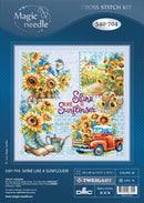 Shine like a Sunflouer! 540-704 Counted Cross-Stitch Kit