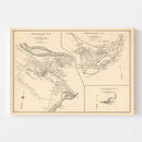 Vintage Map of Gorham, New Hampshire 1892