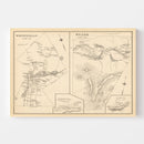 Vintage Map of Stark, New Hampshire 1892