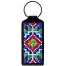 Ornament Key Chain Cross-stitch kit on artificial leather FLHL-021