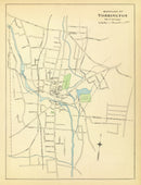Vintage Map of Torrington, Connecticut 1893