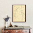 Vintage Map of Dayville, Connecticut 1893