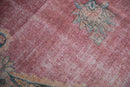 12x18.5 Antique Distressed Kermanshah Carpet