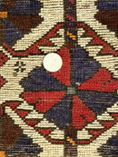 Small Persian Baluchi Tribal Rug, Tan, Handmade