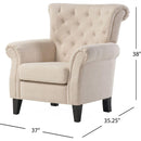 SPRINGFIELD TUFTED CHAIR