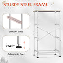 Light Grey Nightstand With 3 Drawers For Bedroom Hallway