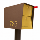 UpTown Box Locking Package Dropbox  in COCONUT - Modern Mailbox