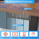 55 Inch Electric Height Adjustable Gaming Desk Brown