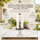 Grape Paper Towel Holder