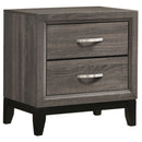 Watson Five-piece Queen Bedroom Set Grey Oak