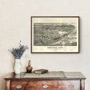 Vintage Map of Cottage City, Massachusetts 1890