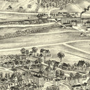 Vintage Map of Williamstown, Massachusetts 1898