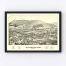 Vintage Map of Williamstown, Massachusetts 1898