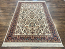 Karastan Rug 5.9 x 9, Ivory Sarouk