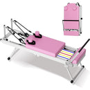 Pilates core bed, foldable home high quality, yoga studio with the same commercial fitness equipment, pink