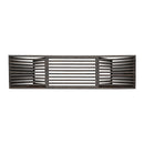 Modern Triangular Leg Outdoor Bench
