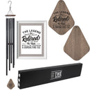 Memorial Serenity Large Deep Tone Wind Chime Church Bells, Thoughtful Gift For Special Occasions or Reflections 55”