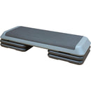 Adjustable Aerobic Stepper Workout Step with 4 Risers Fitness & Exercise Platform Trainer