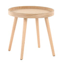 Pebble - Mid-Century Modern Side Table Set - Natural