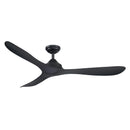 56" Industrial DC Motor Downrod Mount Reversible Ceiling Fan with Remote Control