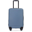 20" Carry on Luggage Lightweight Suitcase, Spinner Wheels, Blue